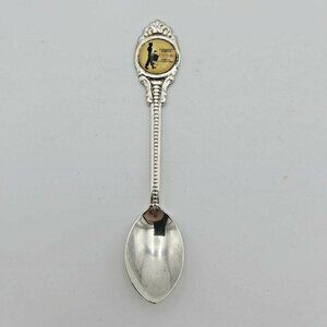 Canadian Forces Tattoo Canada Souvenir Silver Plated Collector Spoon 4-3/4"